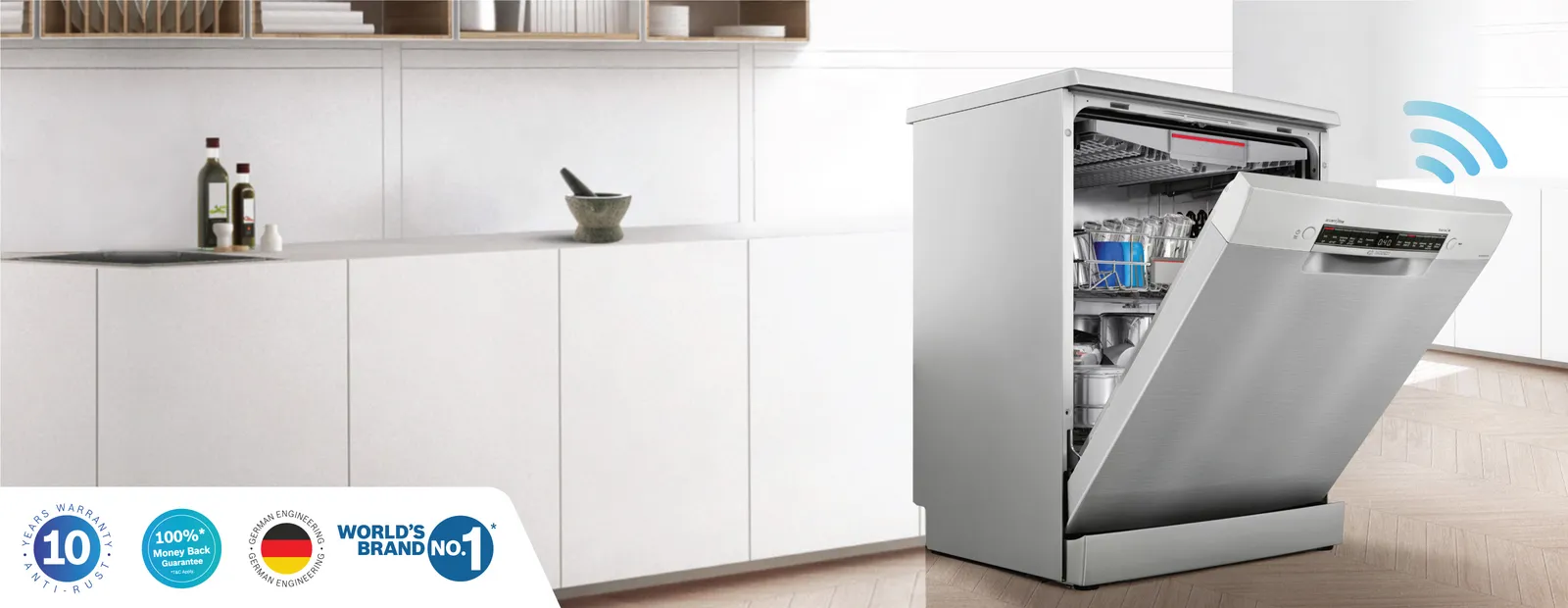 Bring home Bosch Dishwashers