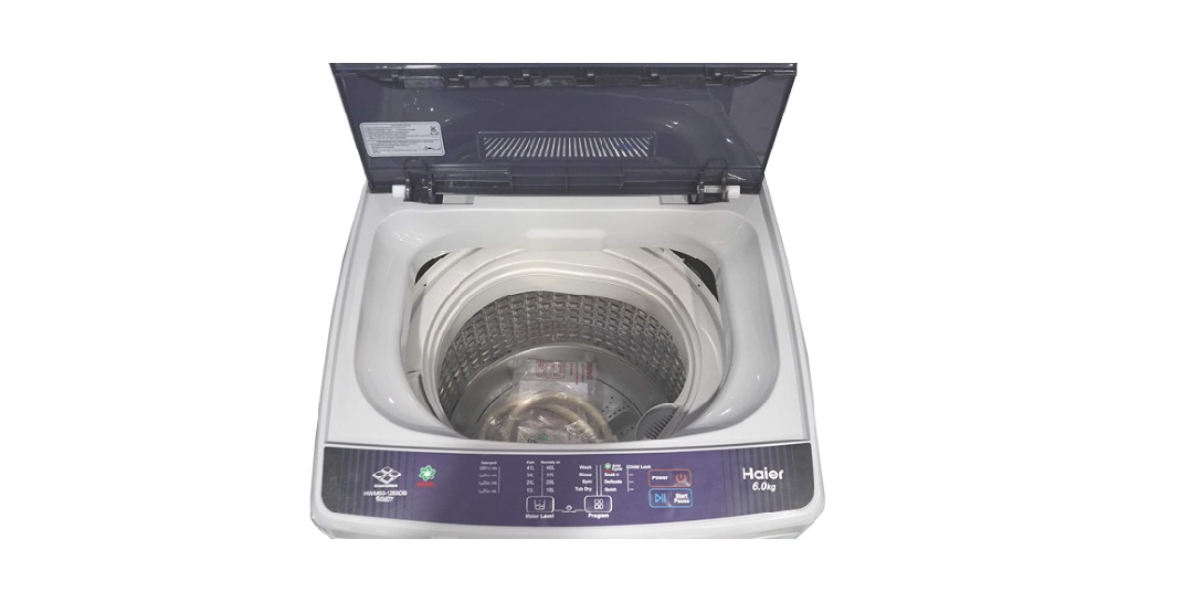 Haier 6 kg Fully-Automatic Top Loading Washing Machine (HWM60-1269DB)