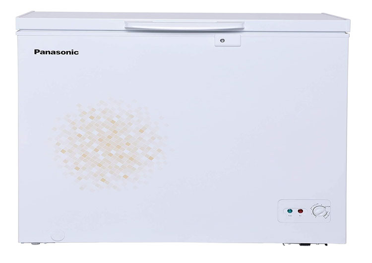 PANASONIC SCR-CH200H1B 198 Ltr DEEP FREEZER, WHITE, CONVERTIBLE