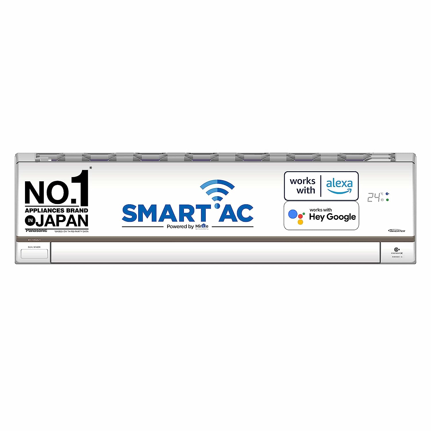 PANASONIC S/AC CS/CU-HU12ZKYF, 1 TON 5 STAR INV