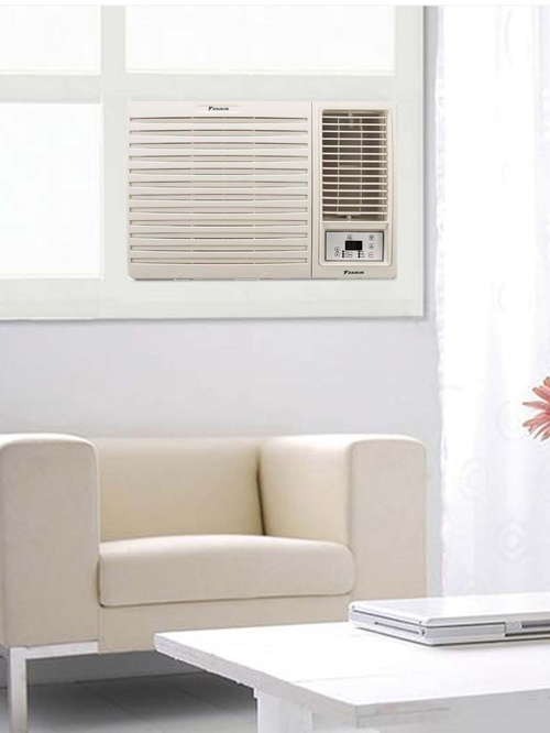 Daikin Window AC 1 Ton 4 Star Copper FRWL35UV161B (White) R32