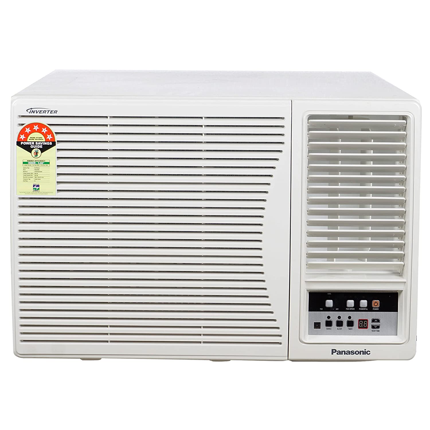 PANASONIC 1.5 Ton 5 Star Inverter Window AC (CW-XN182AG)