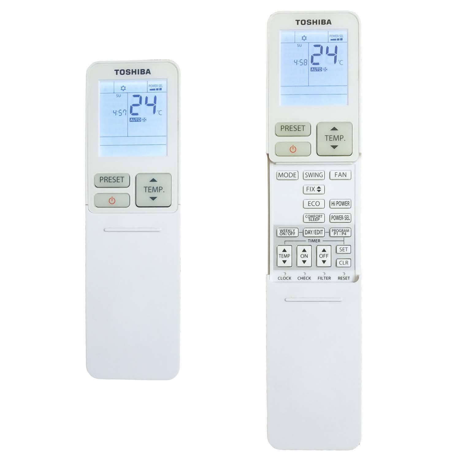 TOSHIBA 1.8 Ton 3 Star Inverter Split System AC, Copper, RAS-24ZKCV3G-INT RAS-24ZACV3G-INT, Gloss Wh