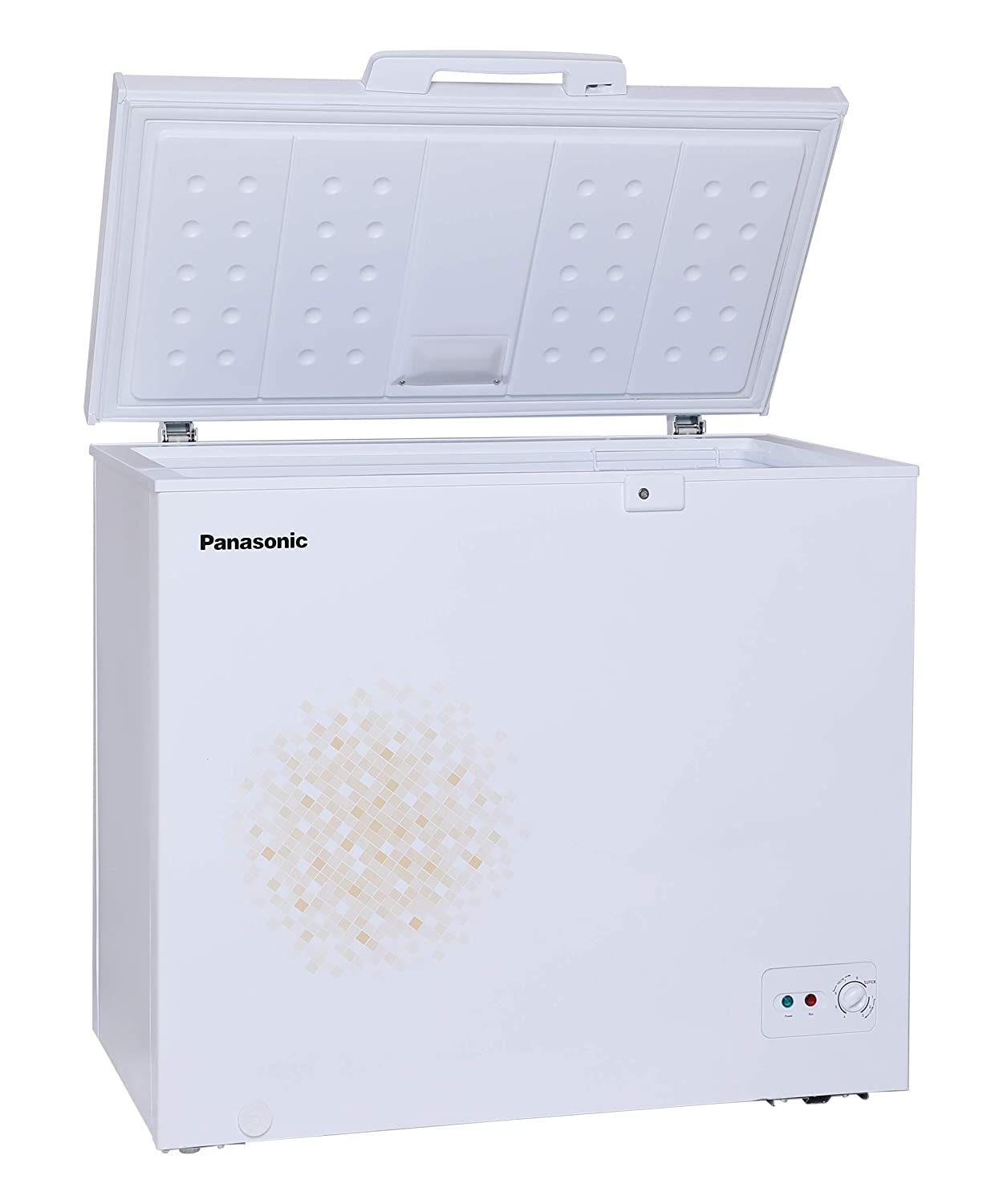 PANASONIC SCR-CH200H1B 198 Ltr DEEP FREEZER, WHITE, CONVERTIBLE