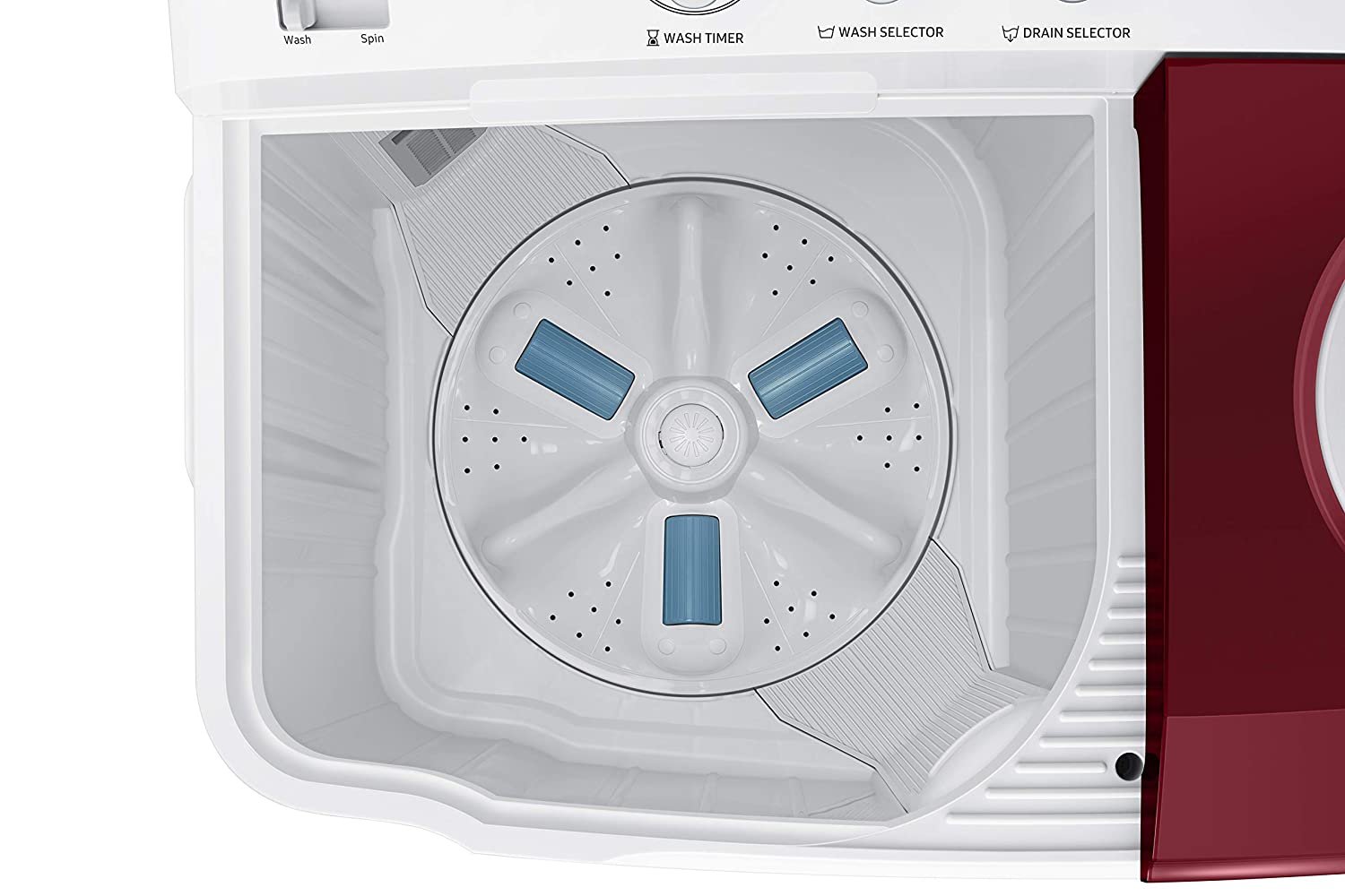 Samsung 8.0 Kg Semi-Automatic 5 Star Top Loading Washing Machine (WT80R4000RG/TL