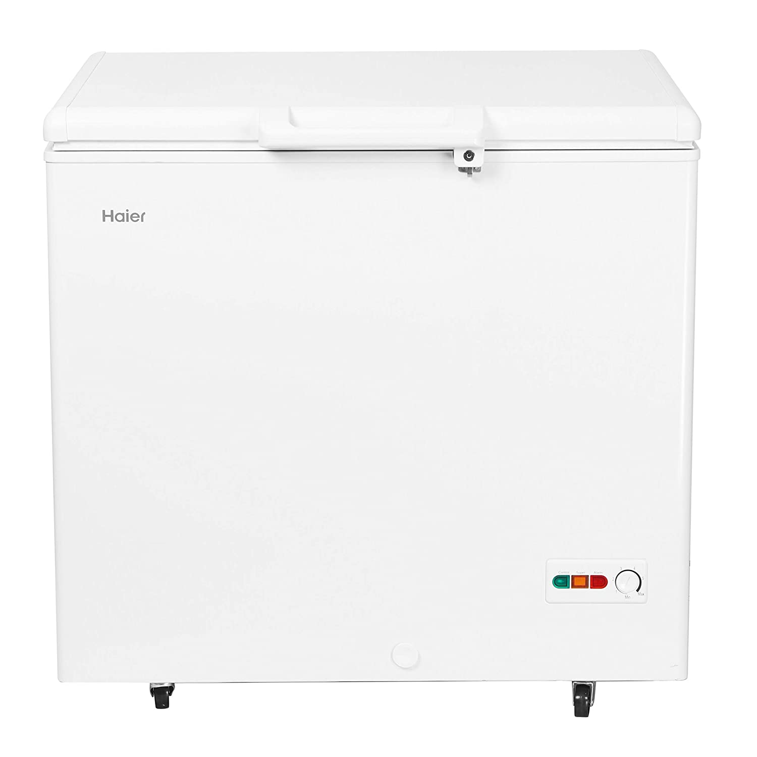 HAIER HCC-230HCN SINGLE DOOR HARD TOP DEEP FREEZER, 198 LTR, WHITE CONVERTIBLE