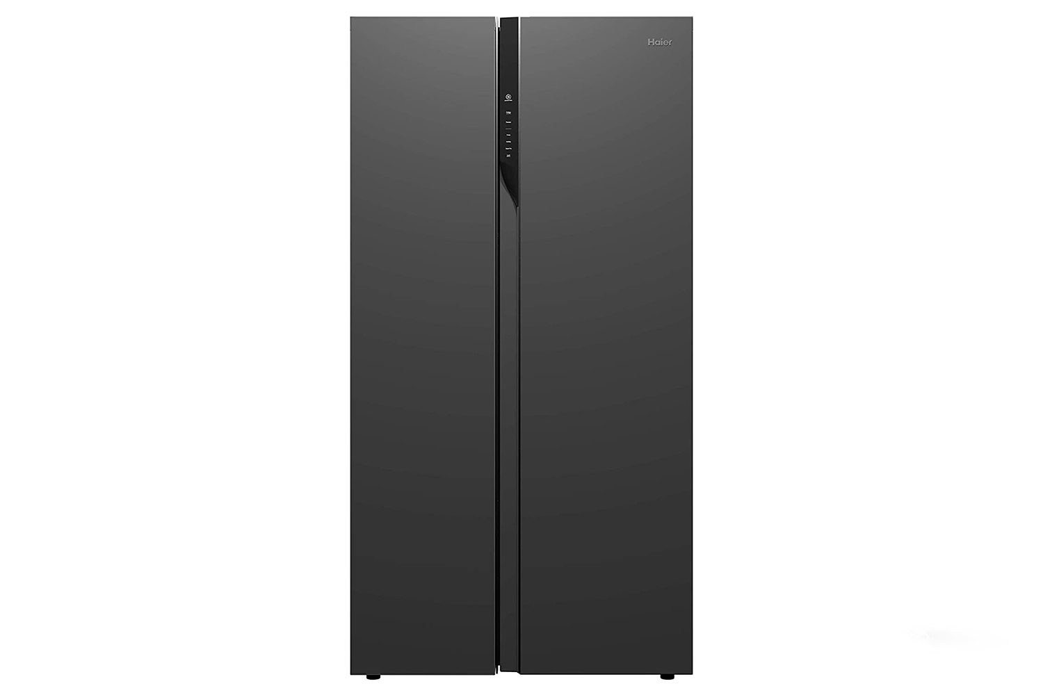 Haier HRF-622KS 570 Ltr Inverter Frost Free Side by Side Refrigerator Black Steel