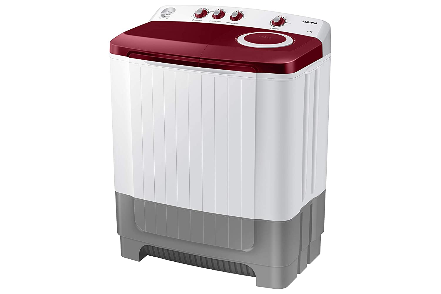 Samsung 8.0 Kg Semi-Automatic 5 Star Top Loading Washing Machine (WT80R4000RG/TL