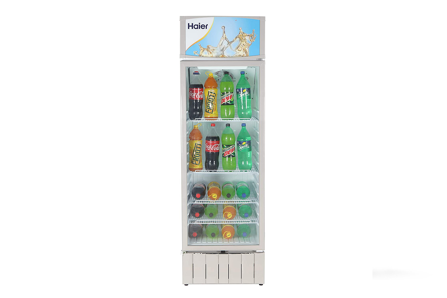 Haier HVC-340GHC Single Door Visi Cooler