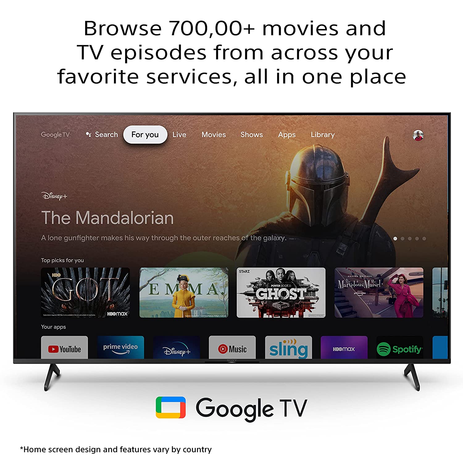 Sony Bravia 139 cm (55 inches) 4K Ultra HD Smart LED Google TV KD-55X85J (Black) (2021 Model) with A