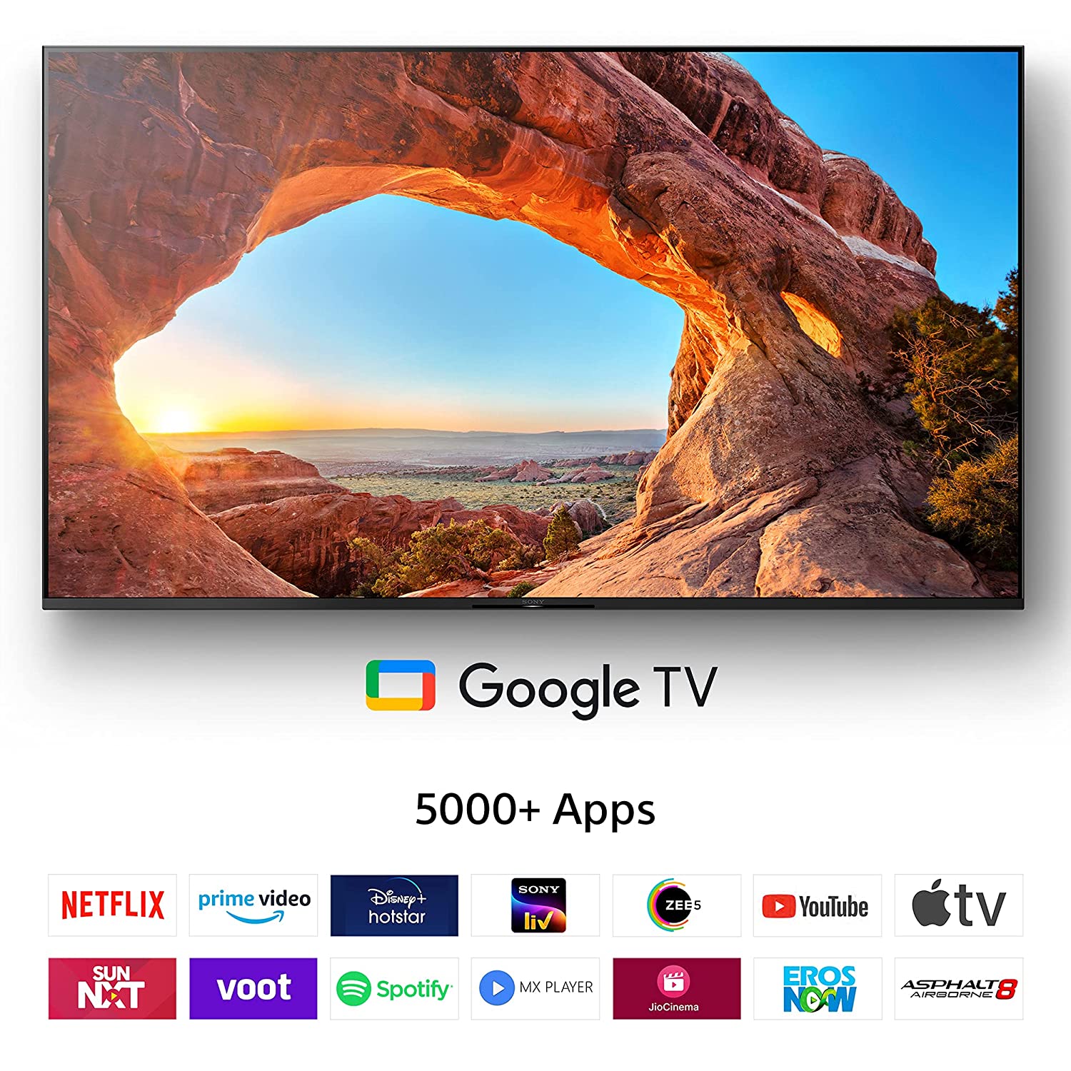Sony Bravia 139 cm (55 inches) 4K Ultra HD Smart LED Google TV KD-55X85J (Black) (2021 Model) with A