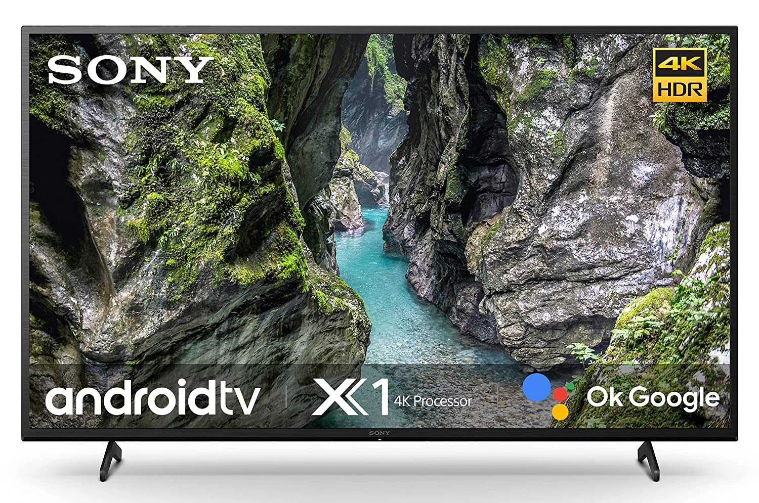 Sony Bravia 126 cm (50 inches) 4K Ultra HD Smart Android LED TV KD-50X75 (Black) (2021 Model)  with 