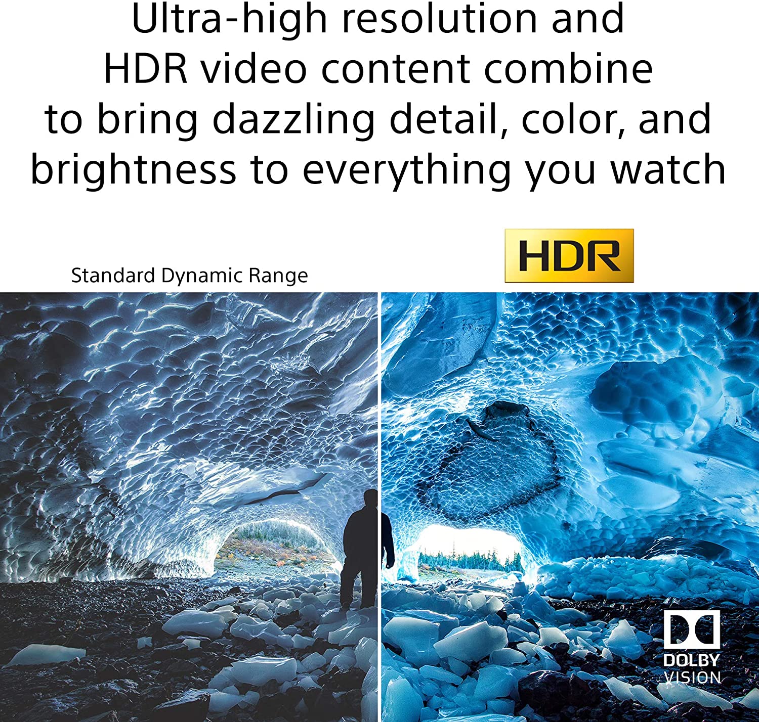 Sony X80J 43 Inch TV: 4K Ultra HD LED Smart Google TV with Dolby Vision HDR and Alexa Compatibility 