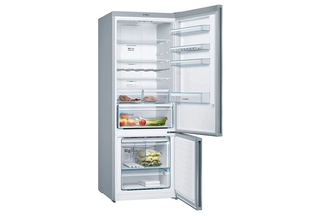 Bosch 559 L Series 4 KGN56XI40I Inox-easyclean, Bottom Freezer 2 Star Inverter Frost Free Double Doo