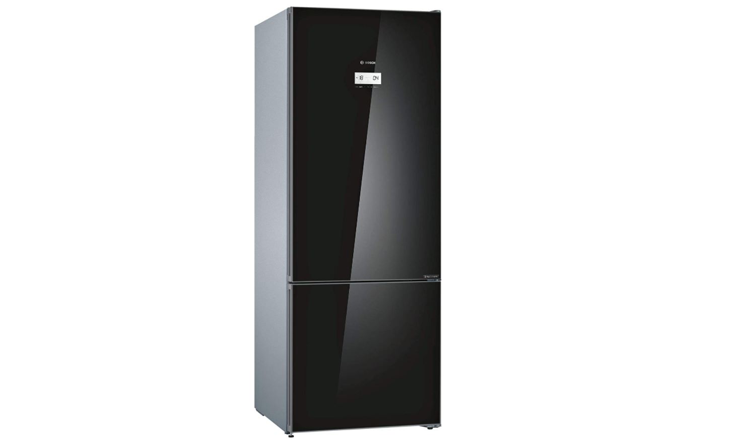 BOSCH KGN56LB41I 559 LTR SERIES 6 BOTTOM MOUNTED FREEZER 2 STAR INVERTER FROST FREE BLACK GLASS