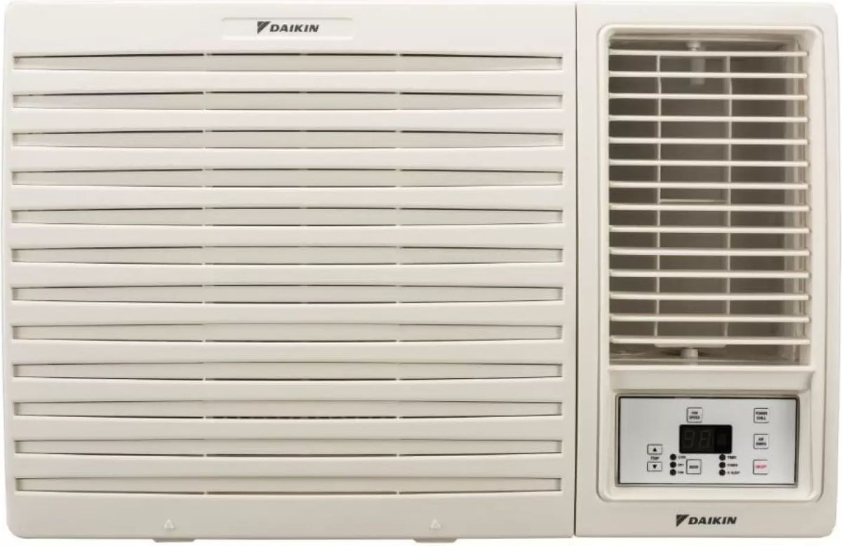 Daikin Window AC 1 Ton 4 Star Copper FRWL35UV161B (White) R32