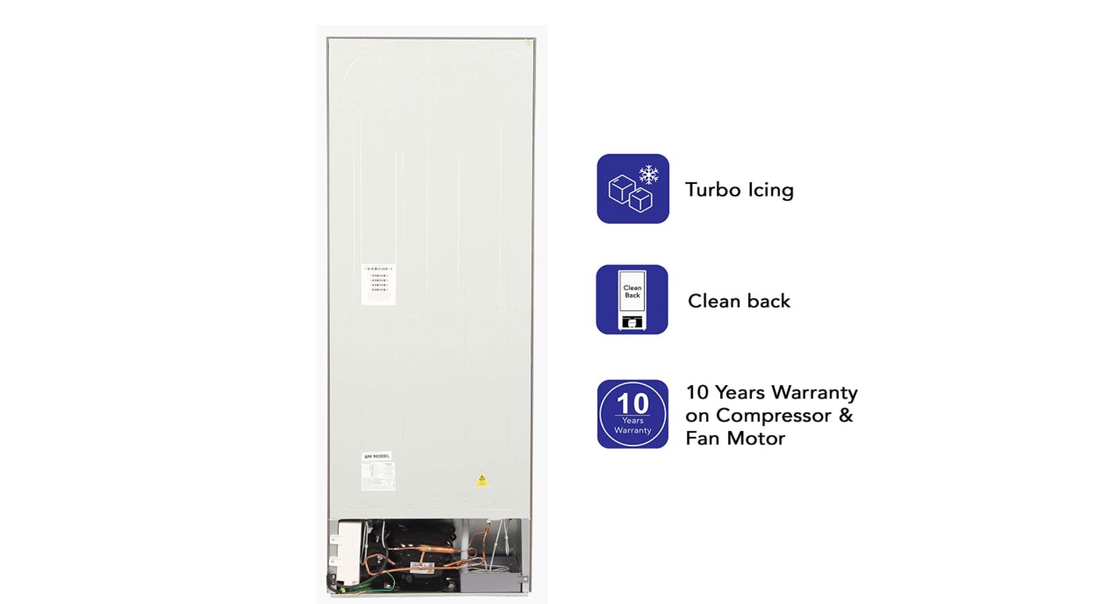 Haier 256 L 3 Star Inverter Frost-Free Double Door Refrigerator (HRB-2764PMG-E, Mirror glass,Convert