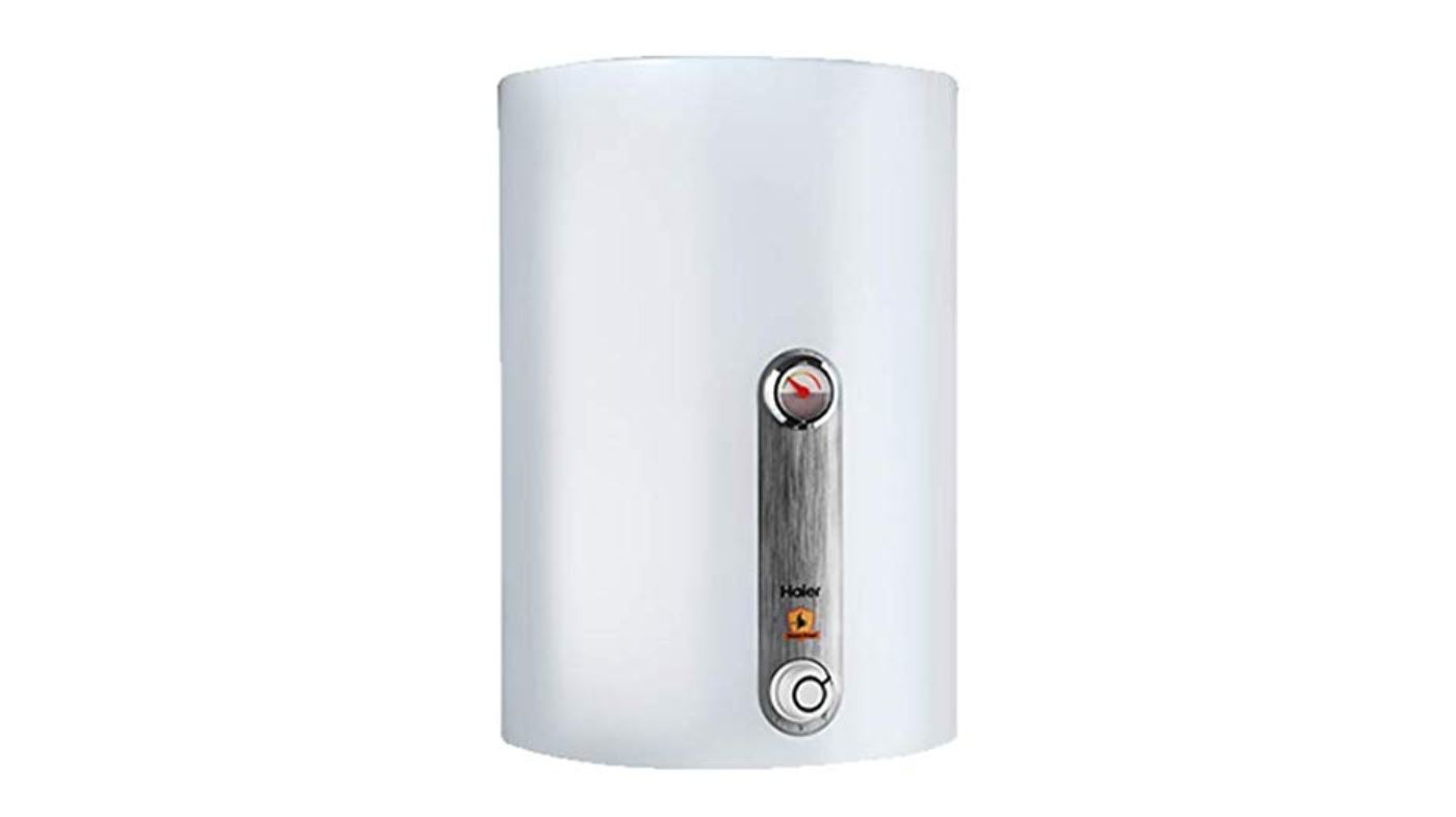 Haier ES15V-T1 15-Litre Horizontal Water Heater (White/Blue)