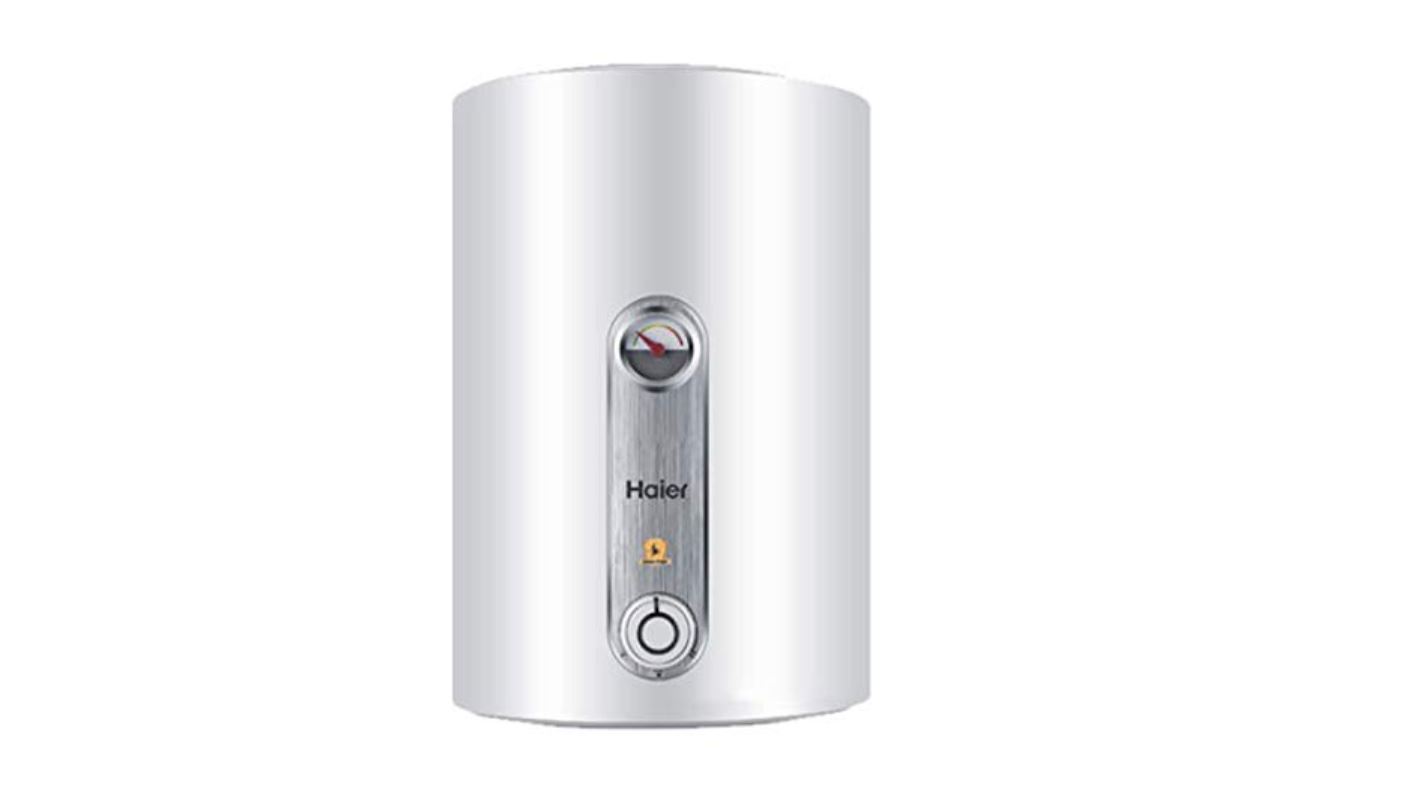 Haier ES15V-T1 15-Litre Horizontal Water Heater (White/Blue)