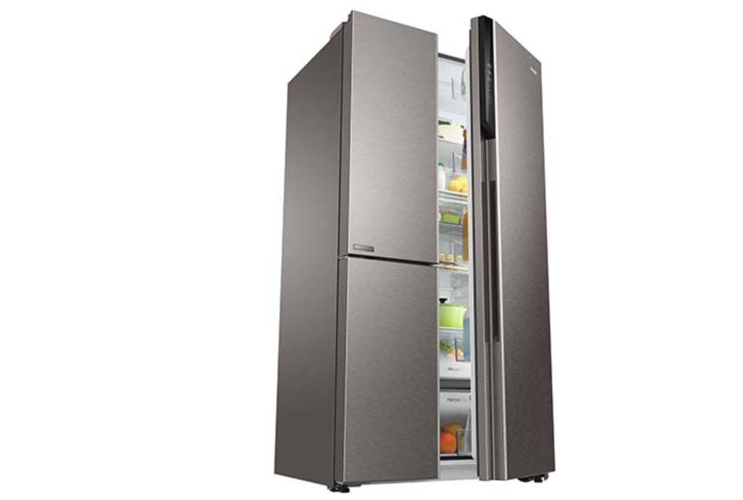 Haier 628 Litres, Convertible Side By Side Refrigerator HRT-683IS