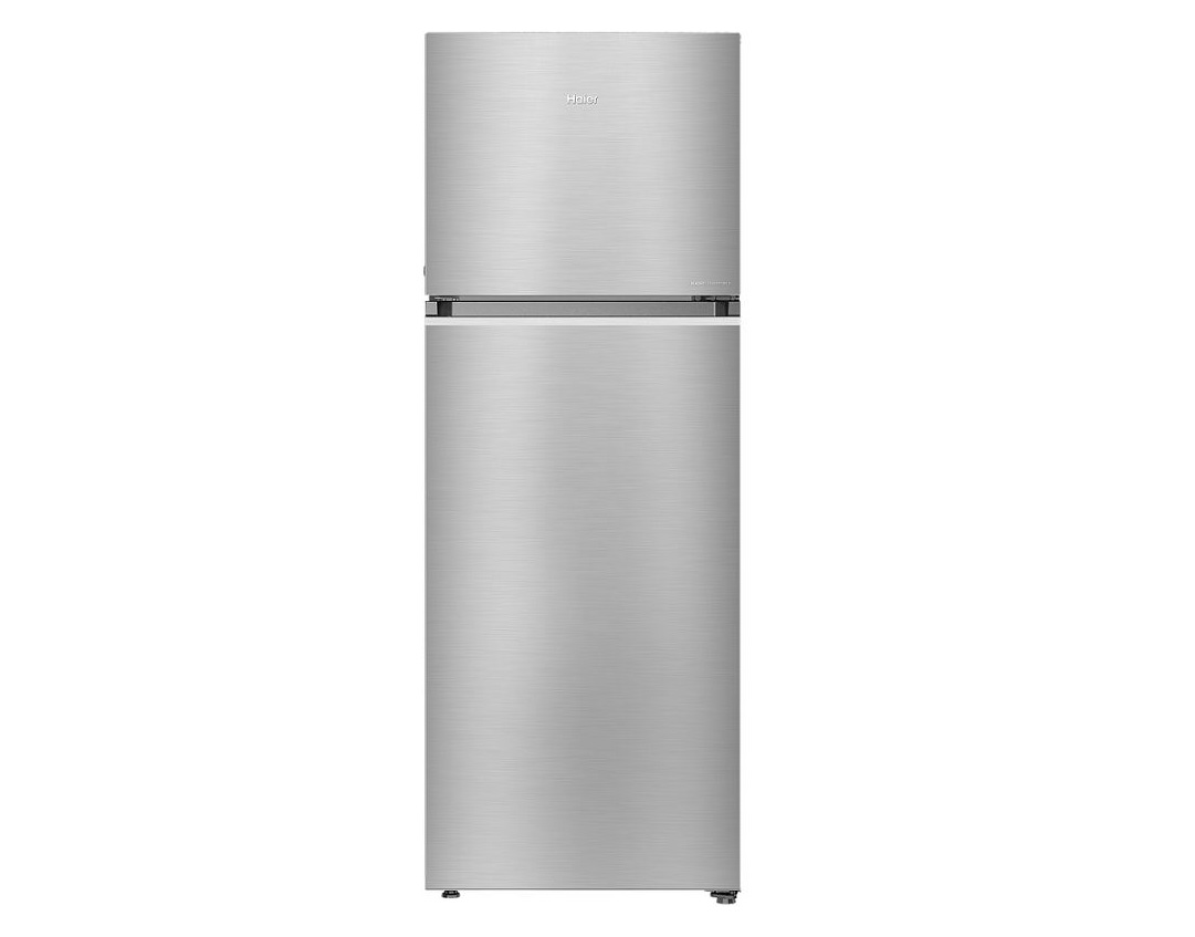 HAIER HRF-3783BIS 328 LITRES 3 STAR DOUBLE DOOR CONVERTIBLE REFRIGERATOR, INOX STEEL