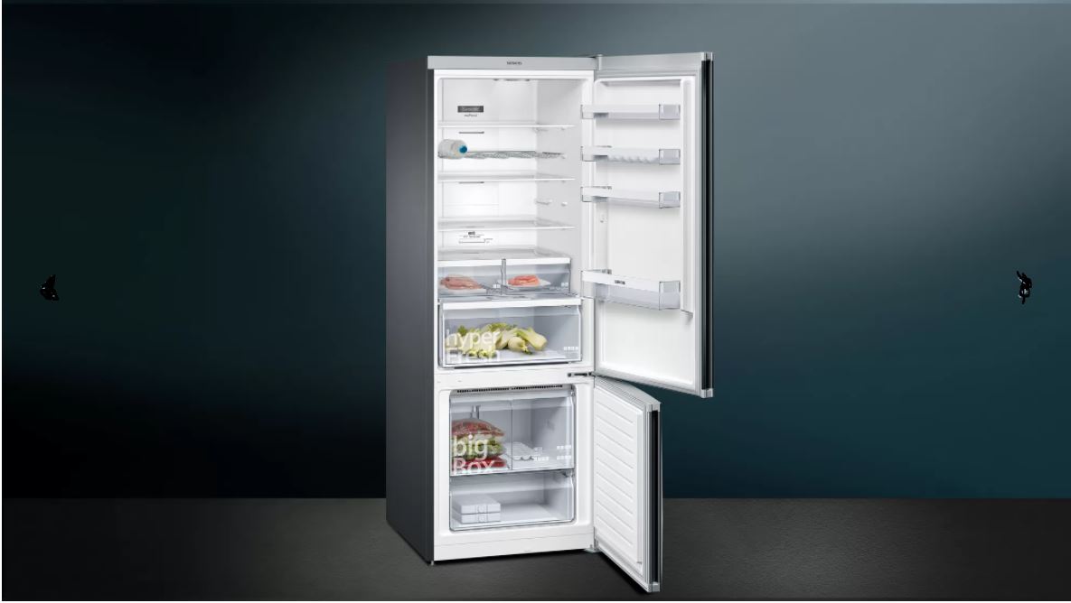 Siemens Refrigerator 559 LTR KG56NXX40I Black stainless steel