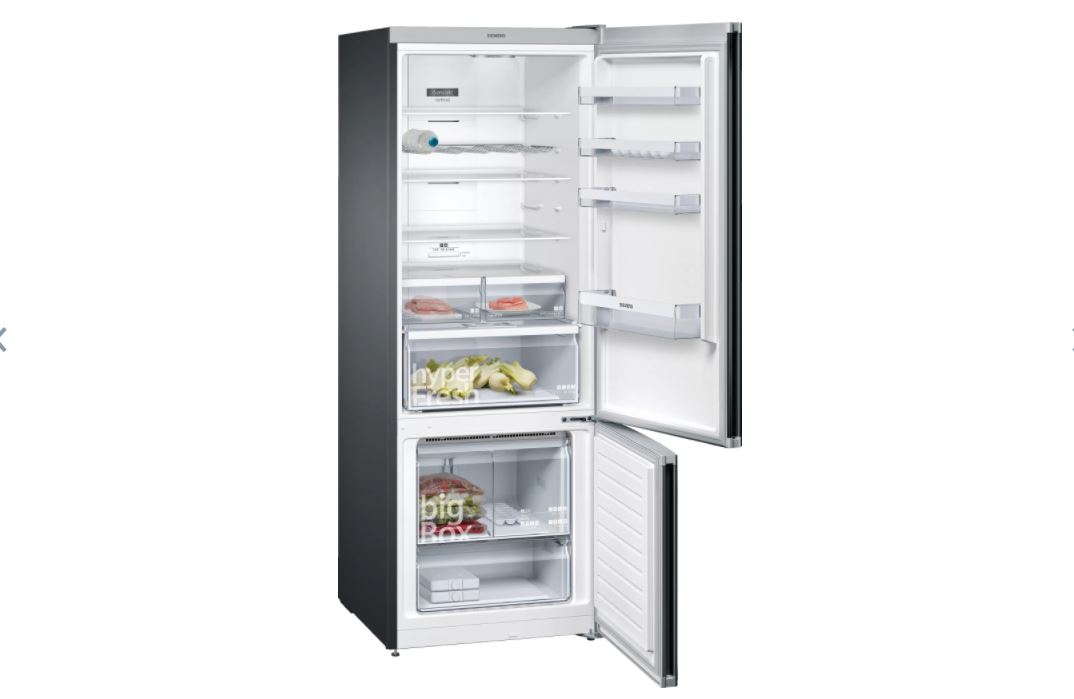 Siemens Refrigerator 559 LTR KG56NXX40I Black stainless steel
