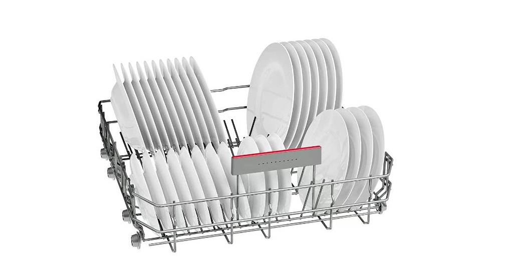 BOSCH SMS66GI01I 14 PLACE SETTINGS UNDER COUNTER DISHWASHER WITH ADJUSTABLE UPPER RACK AND GLASS CAS