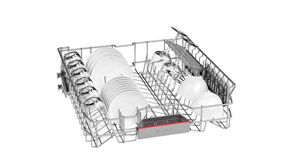 BOSCH SMS66GI01I 14 PLACE SETTINGS UNDER COUNTER DISHWASHER WITH ADJUSTABLE UPPER RACK AND GLASS CAS