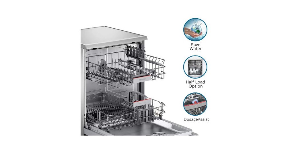 BOSCH DISHWASHER (SMS66GIO1I) 13 PLATES