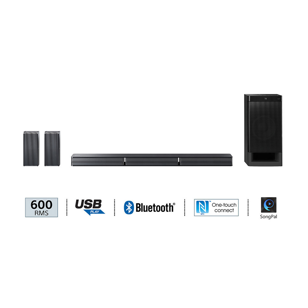 Sony HT-RT3 600 watts Real 5.1ch Dolby Digital Soundbar Home Theatre System