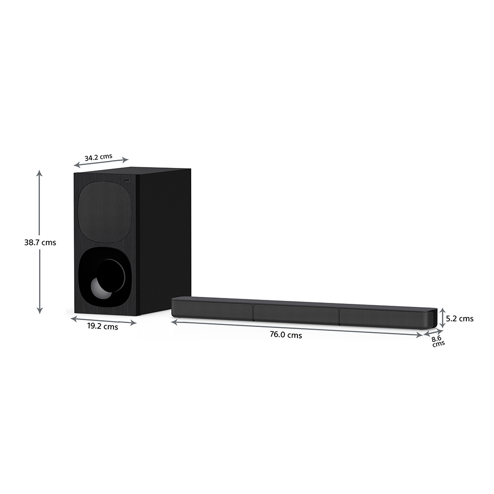 Sony HTS20R 400 watts 5.1 Channel Dolby Digital Soundbar Home Theatre