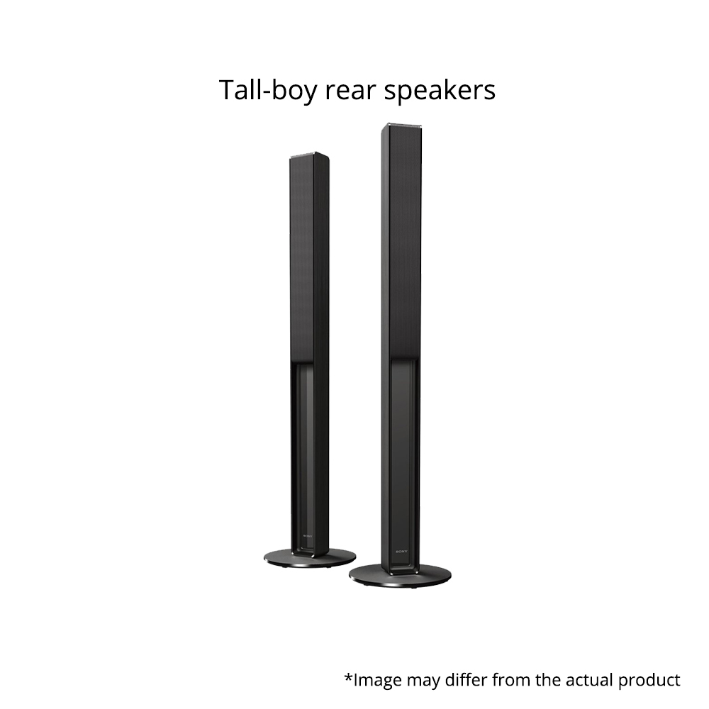 Sony HT-RT40 Real 5.1ch Dolby Audio Soundbar for TV with Tall boy Rear Speaker & Subwoofer, 5.1ch 