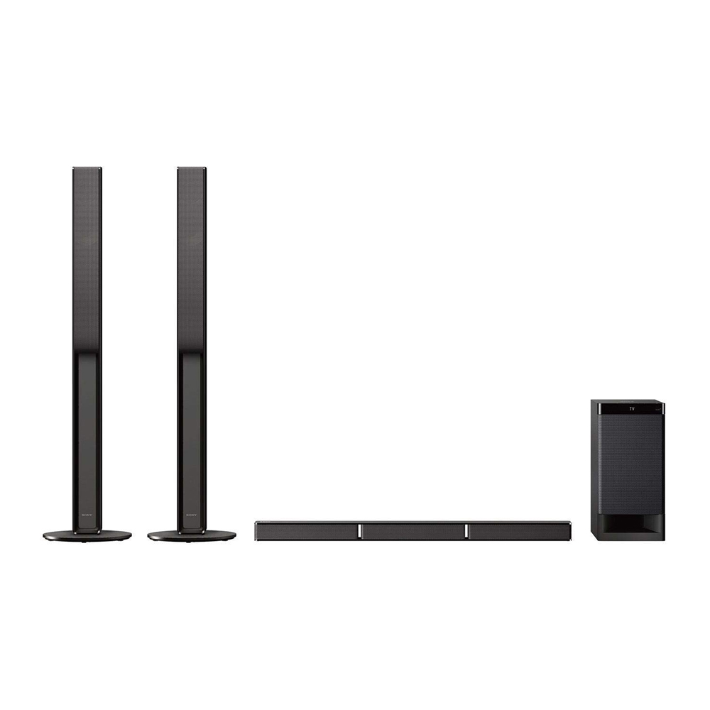 Sony HT-RT40 Real 5.1ch Dolby Audio Soundbar for TV with Tall boy Rear Speaker & Subwoofer, 5.1ch 