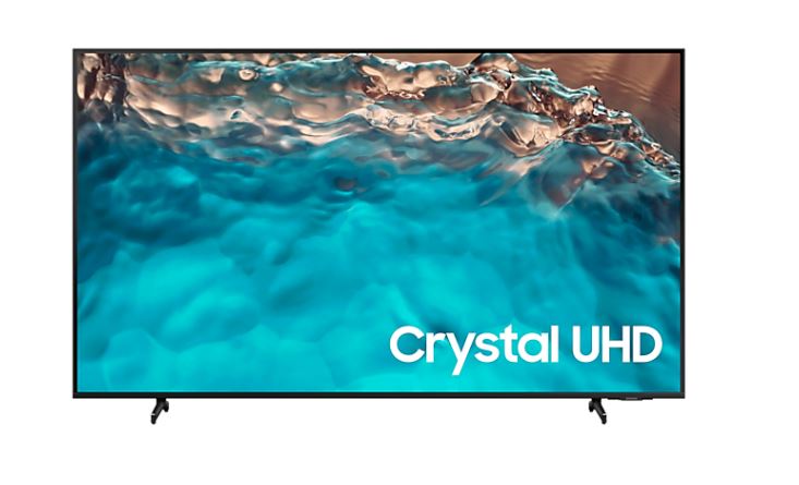SAMSUNG 55 INCH CRYSTAL 4K ULTRA HD SMART LED TV UA55BU8000KLXL