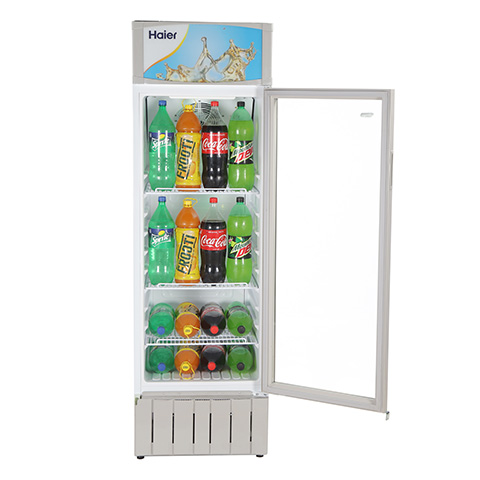HAIER HVC-250GHC SINGLE DOOR VISI COOLER 